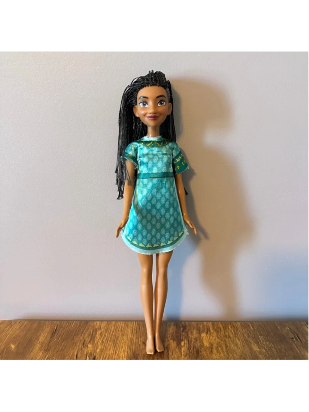 Mattel Raya and the Last Dragon Doll Disney Princess Teal Dress 11 Inch